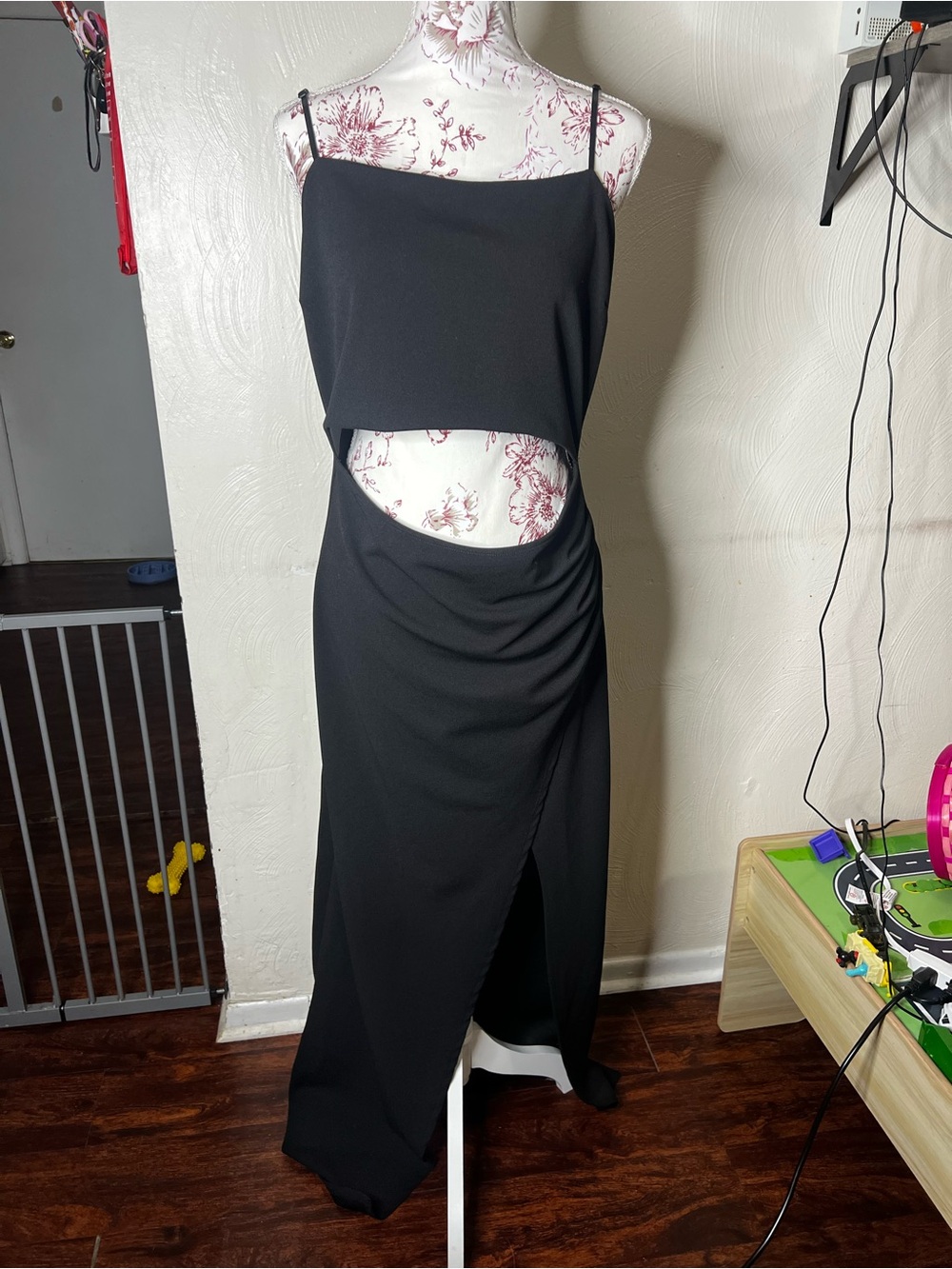 Emerald Sundae Black and Pink Label Dress
